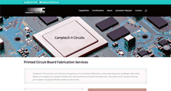 Desktop Screenshot of camptechii.com